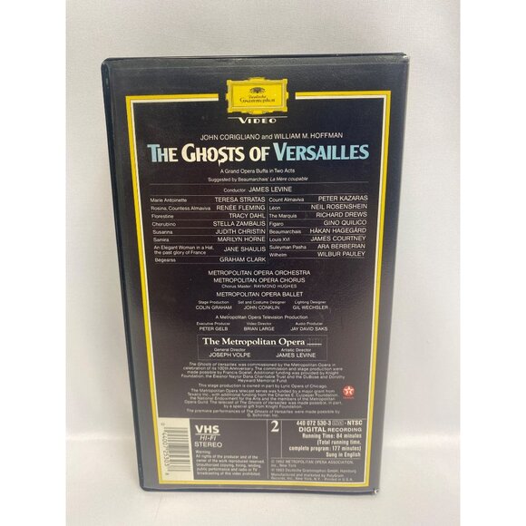 The Ghost of Versailles Cassette Tape - The Metropolitan Opera 1992 - Picture 3 of 6